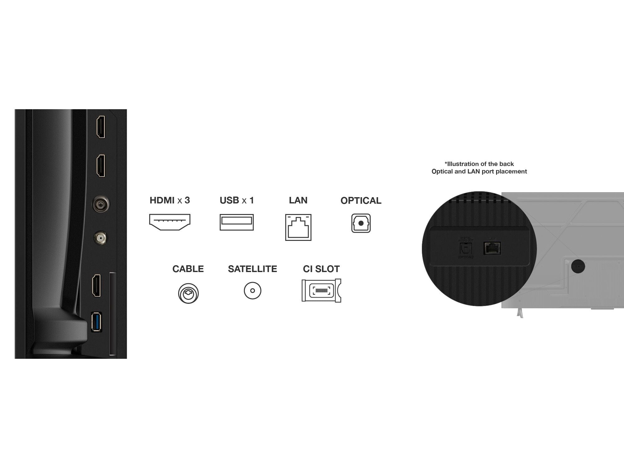 TV TCL 55T69C 55" QLED GOOGLE TV image number 3