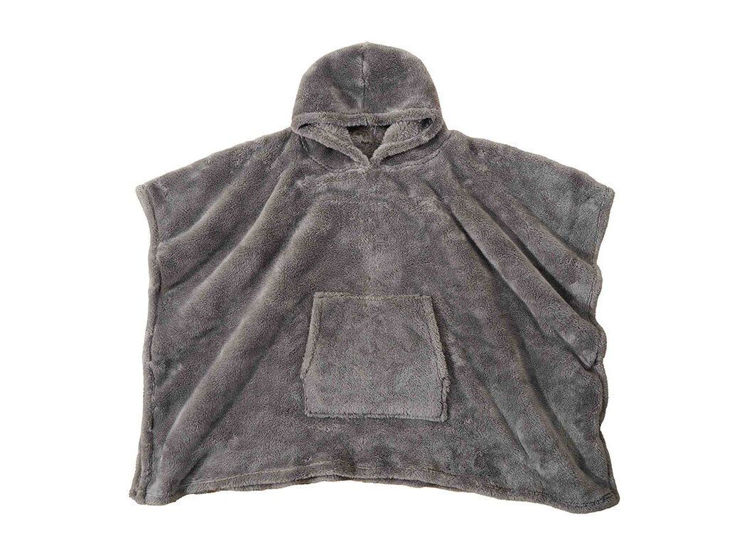 PONCHO SHERPA ACTUEL CINZENTO
