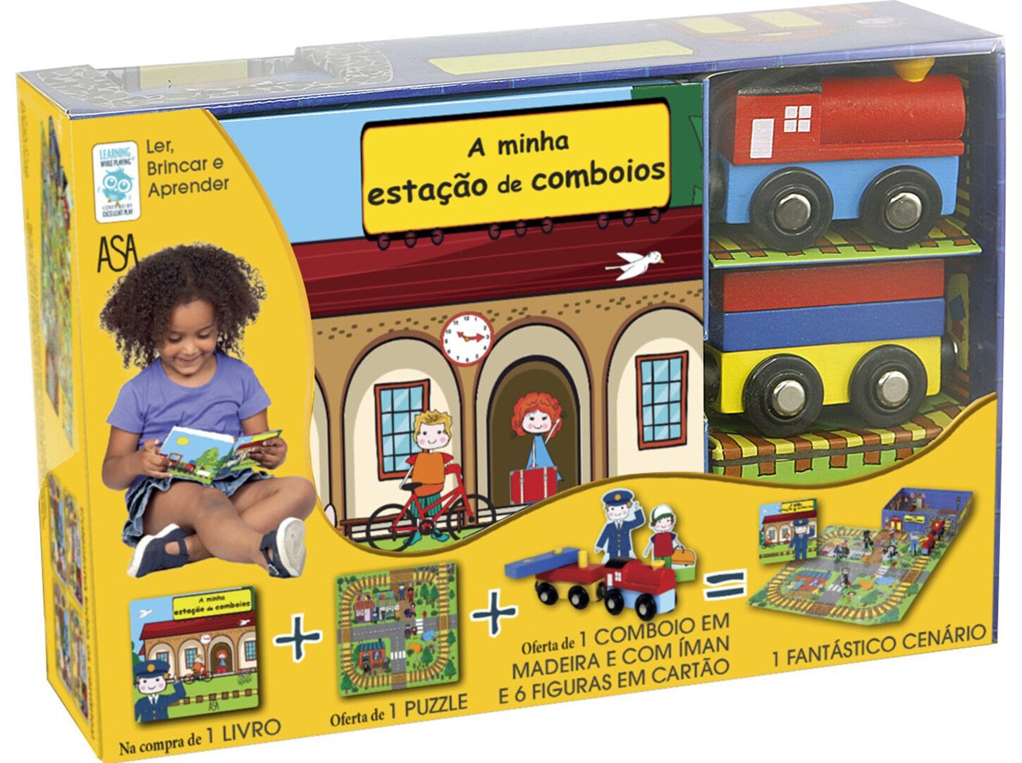 LIVRO A MINHA CIDADE A MINHA ESTA&Ccedil;&Atilde;O DE COMBOIOS image number 0