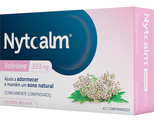 SUPLEMENTO NYTCALM VALERIANA 333MG 45 COMP image number 0