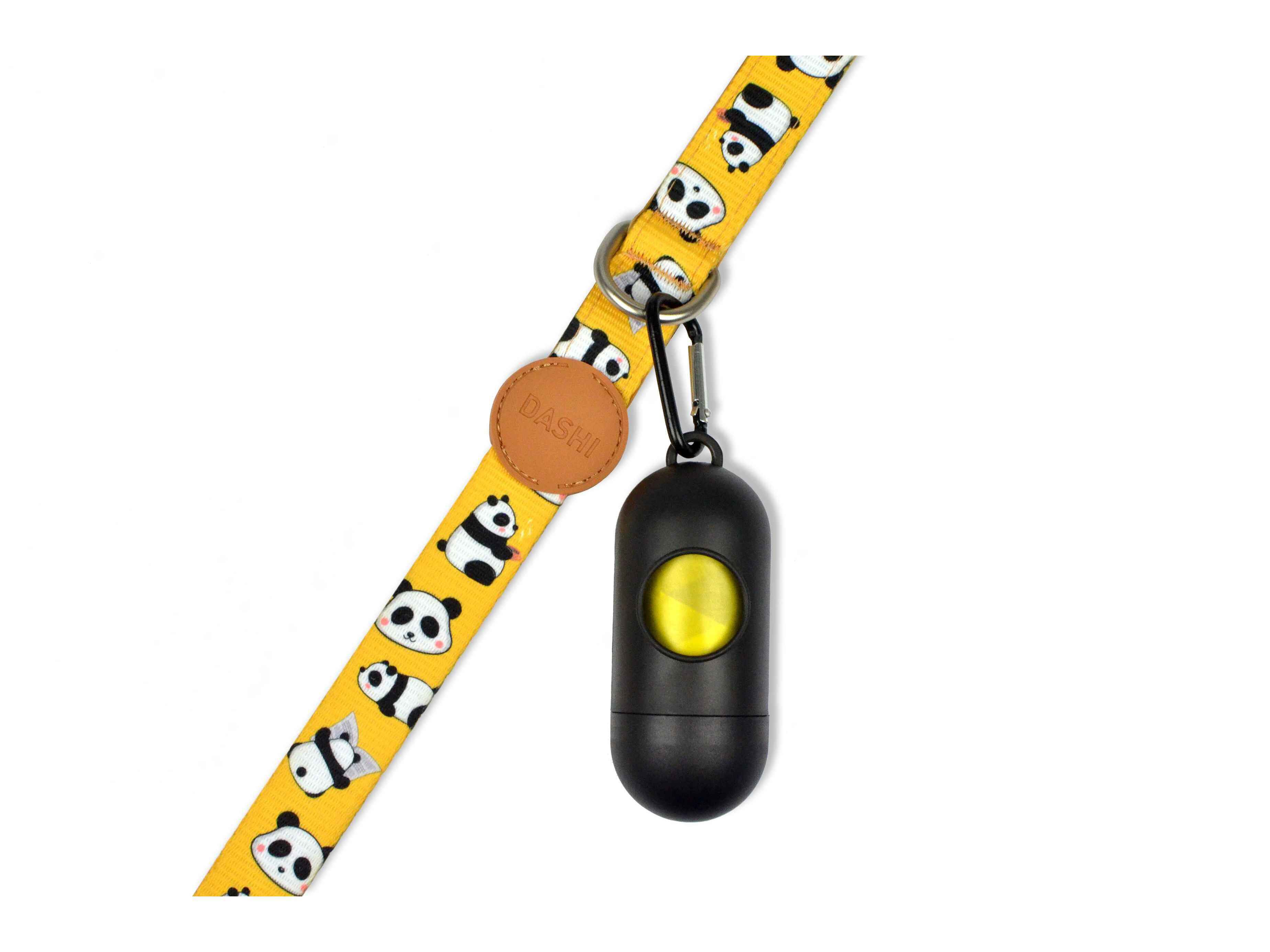 DISPENSADOR DE SACOS DASHI PRETO 2 RECARGAS image number 1