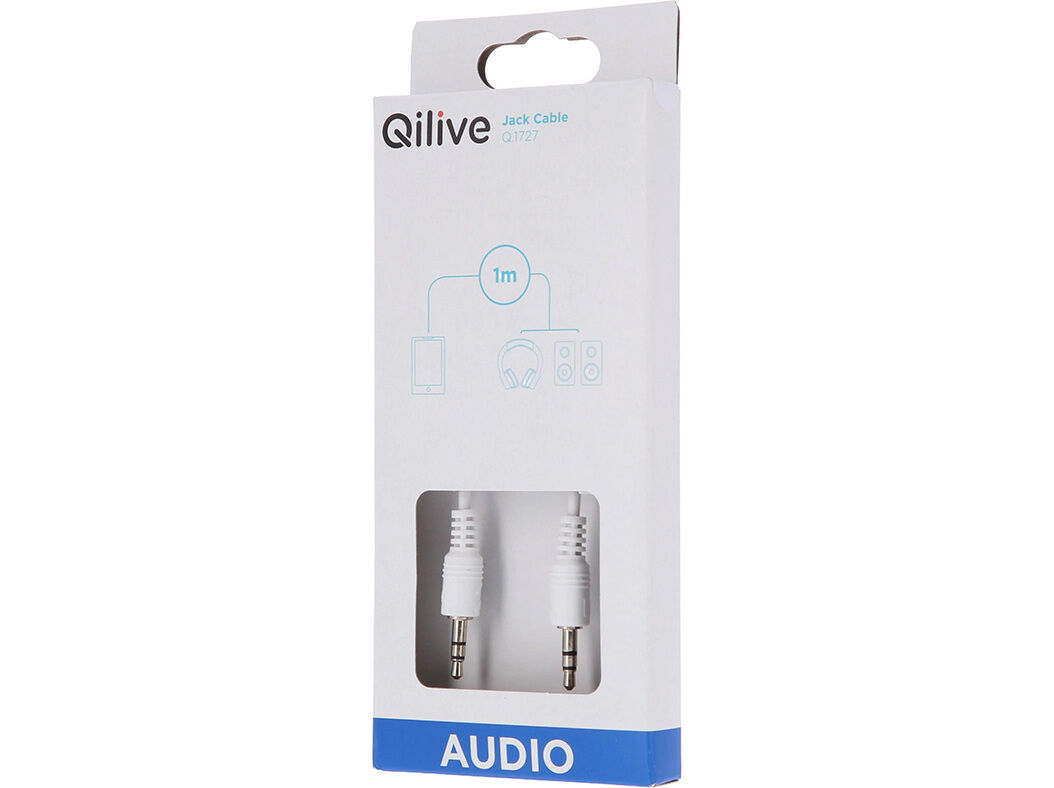 CABO QILIVE G4217917 35 STEREO MM BRANCO 1M image number 0