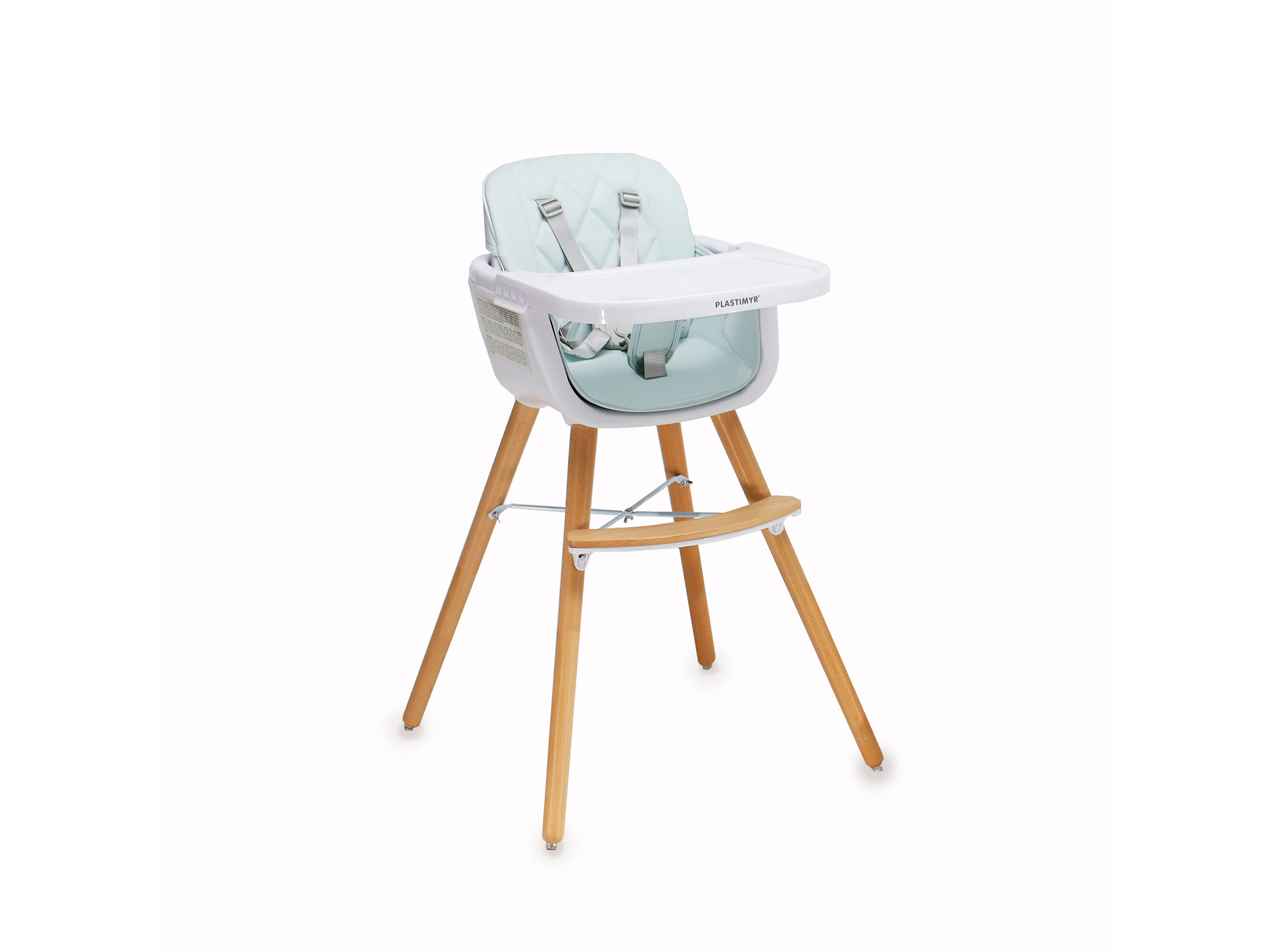 CADEIRA DE MESA PLASTIMYR MINT 50X65X85CM image number 2