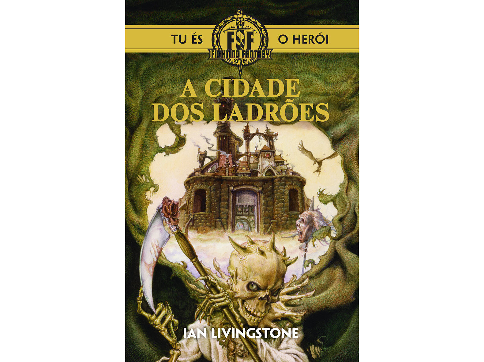 LIVRO A CIDADE DOS LADR&Otilde;ES DE IAN LIVINGSTONE image number 0