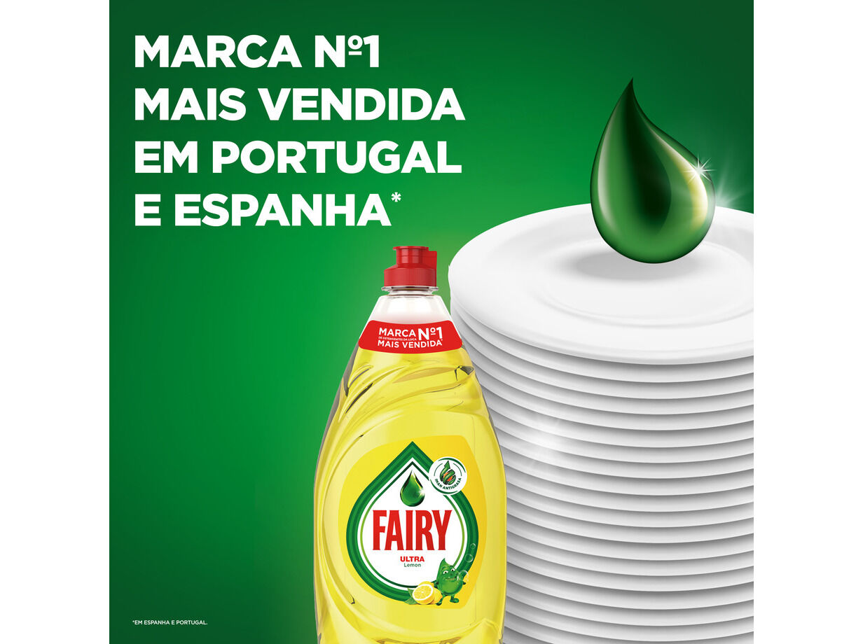 DETERGENTE LOI&Ccedil;A MANUAL FAIRY LIM&Atilde;O 1450ML image number 5