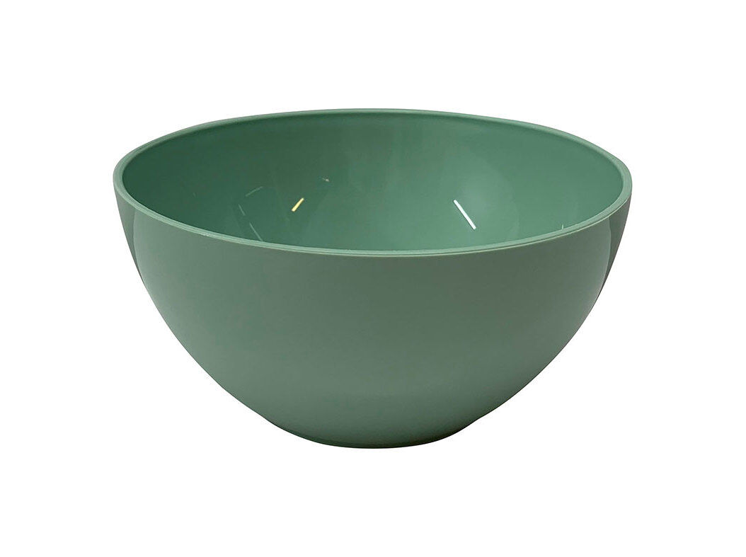 SALADEIRA REUTILIZ&Aacute;VEL ACTUEL EM PL&Aacute;STICO VERDE 28CM
