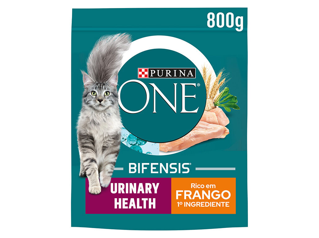 RA&Ccedil;&Atilde;O PARA GATO PURINA ONE TRATO URIN&Aacute;RIO COM FRANGO 800G image number 0