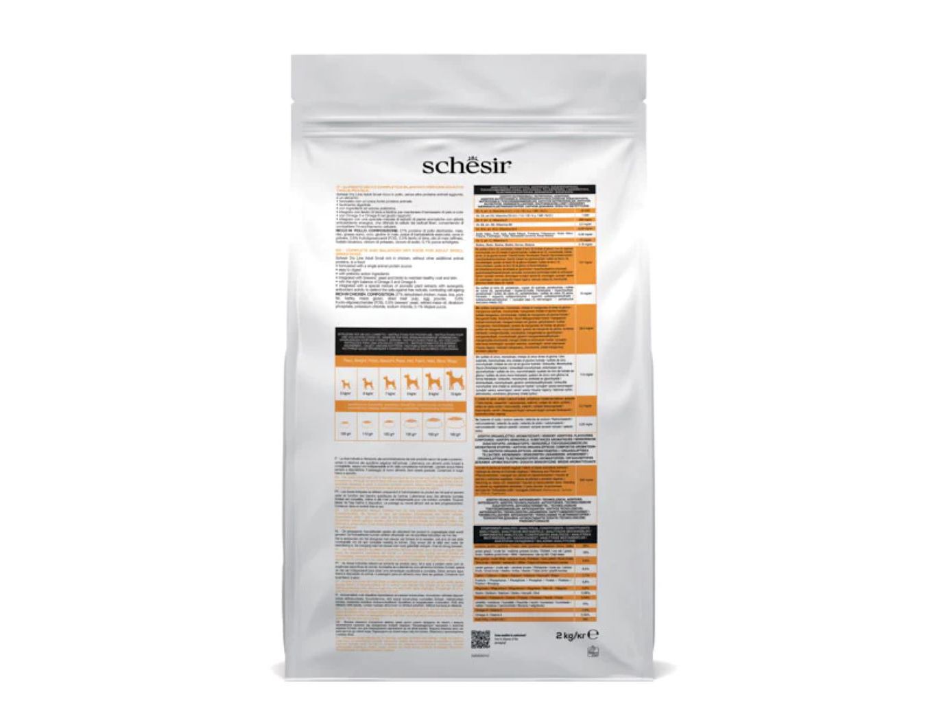 RA&Ccedil;&Atilde;O PARA C&Atilde;O SCHESIR MINI FRANGO 2KG image number 1