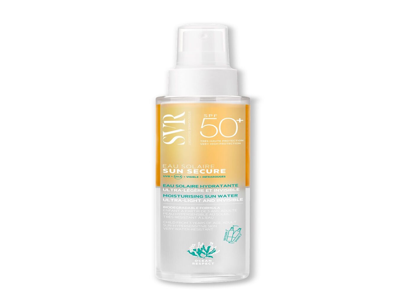 &Aacute;GUA SOLAR SVR SUNSECURE BIFASICA SPF50+ 100ML image number 0