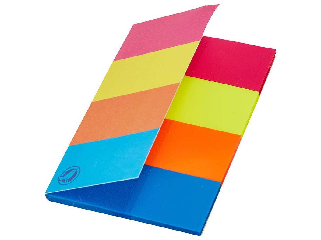 CONJUNTO 4X40 MARCADORES ADERENTES AUCHAN 4 CORES 20X50CM image number 1