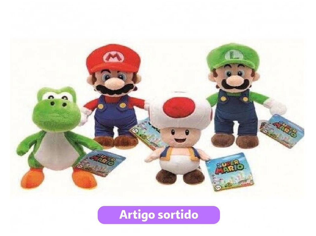 PELUCHE SUPER M&Aacute;RIO SIMBA MODELOS SORTIDOS image number 0