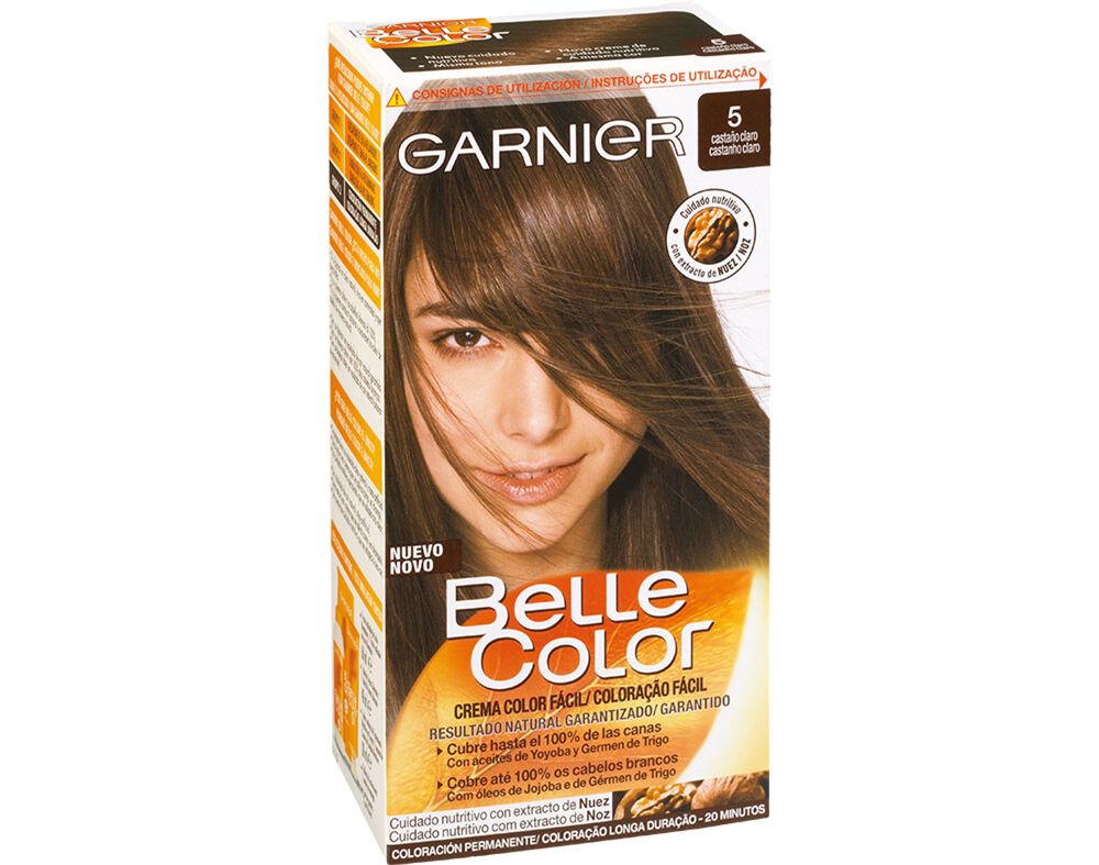 COLORA&Ccedil;&Atilde;O BELLE COLOR LONGA DURA&Ccedil;&Atilde;O N&ordm; 5 CASTANHO CLARO UN image number 0