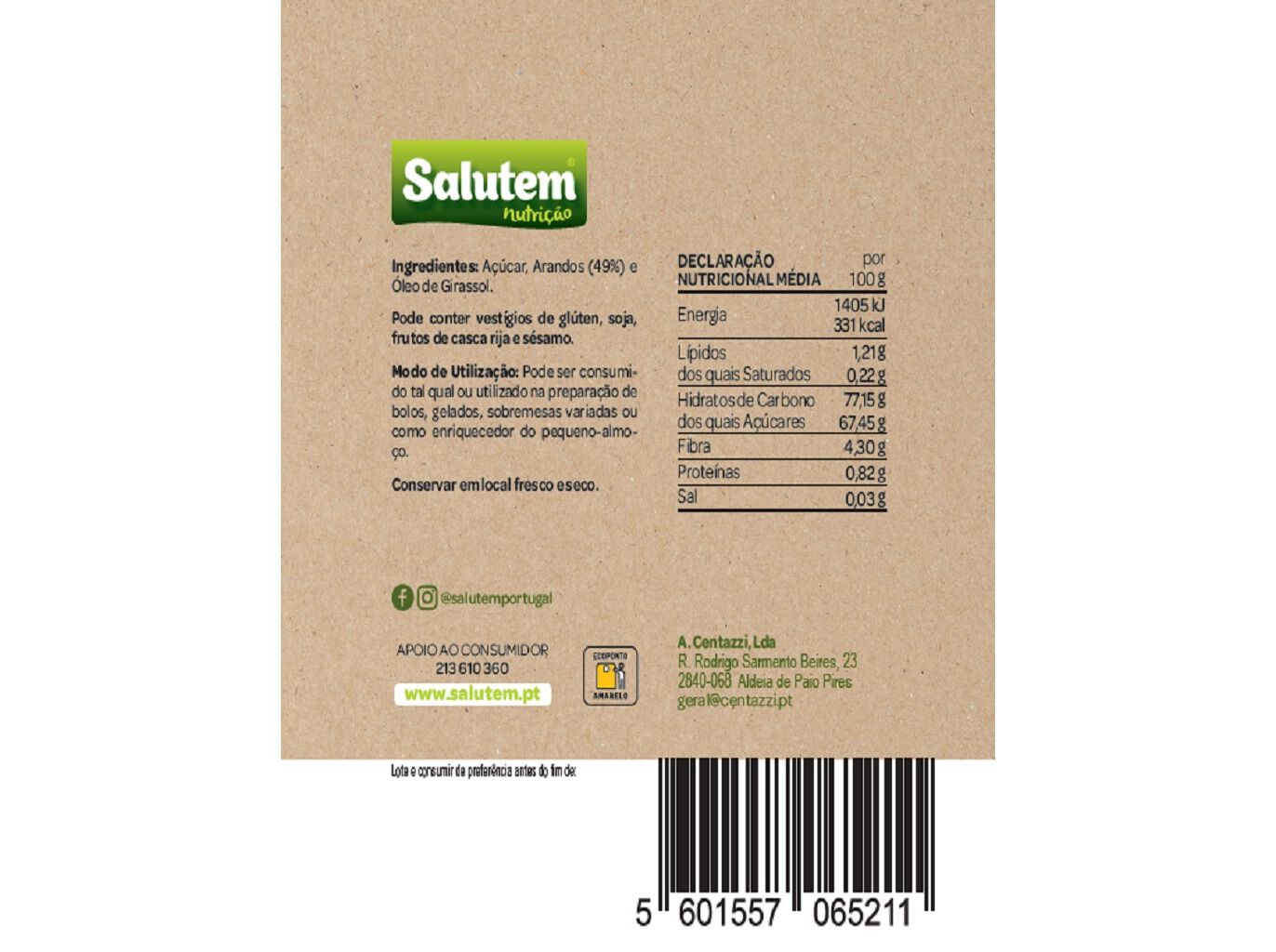 ARANDOS SALUTEM 150G image number 1