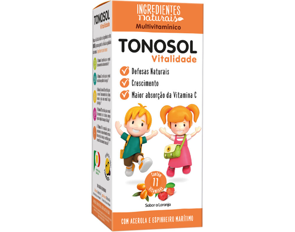 SUPLEMENTO TONOSOL PLUS EMULS&Atilde;O ORAL 200ML