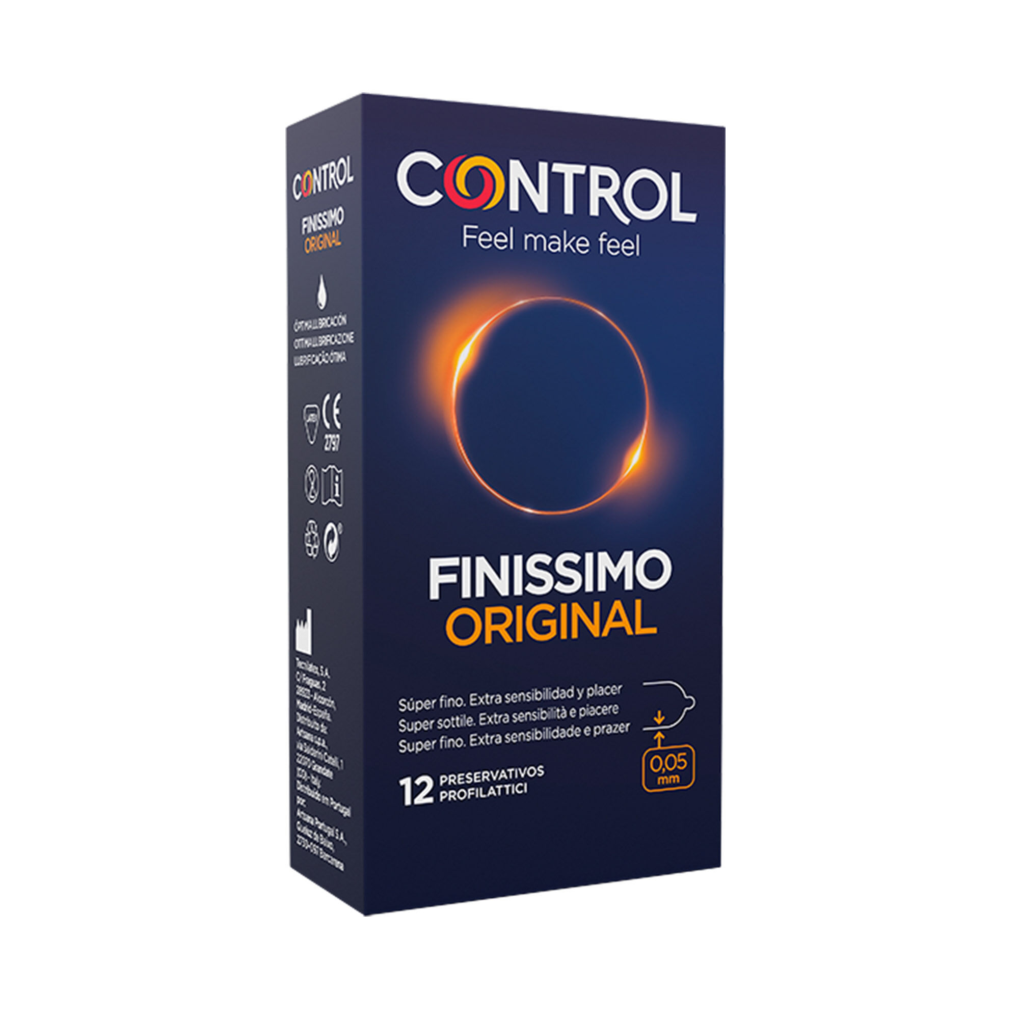 Preservativos Finissimo Original Control 12 unid