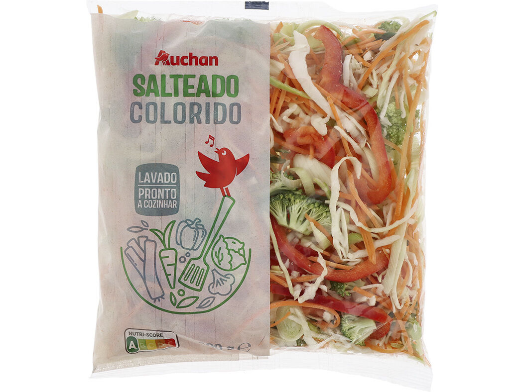 SALTEADO COLORIDO AUCHAN 400 G