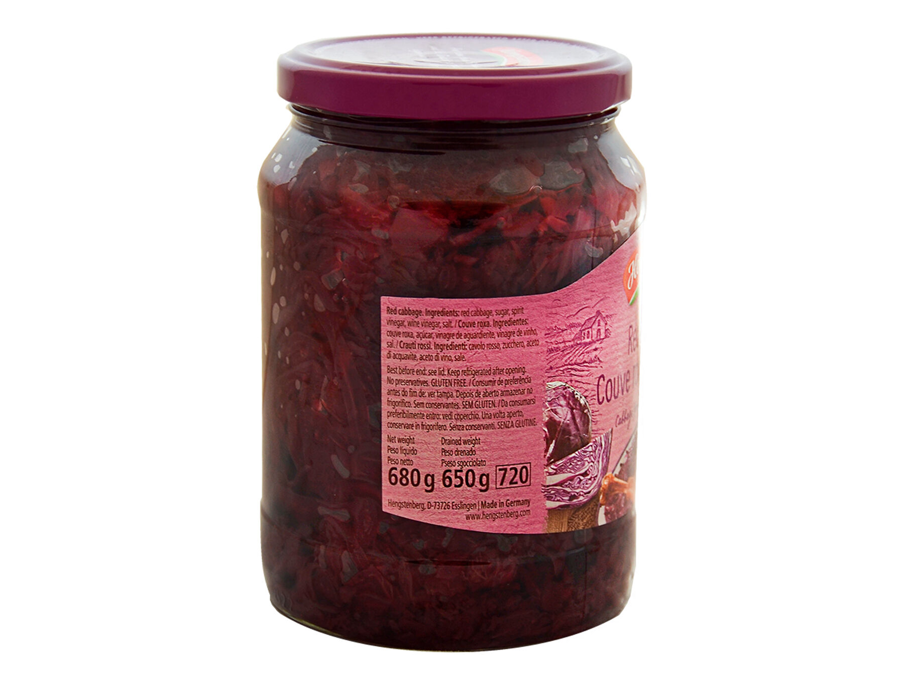 COUVE ROXA HENGSTENBERG 680(650)G image number 2