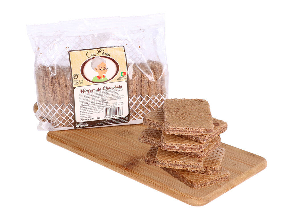 BOLACHAS AV&Oacute; ELVIRA COM RECHEIO SABOR A CHOCOLATE 160G image number 0