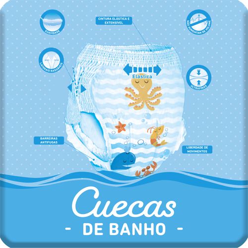 CUECAS DE BANHO AUCHAN BABY S 6-12KG 11UN image number 1
