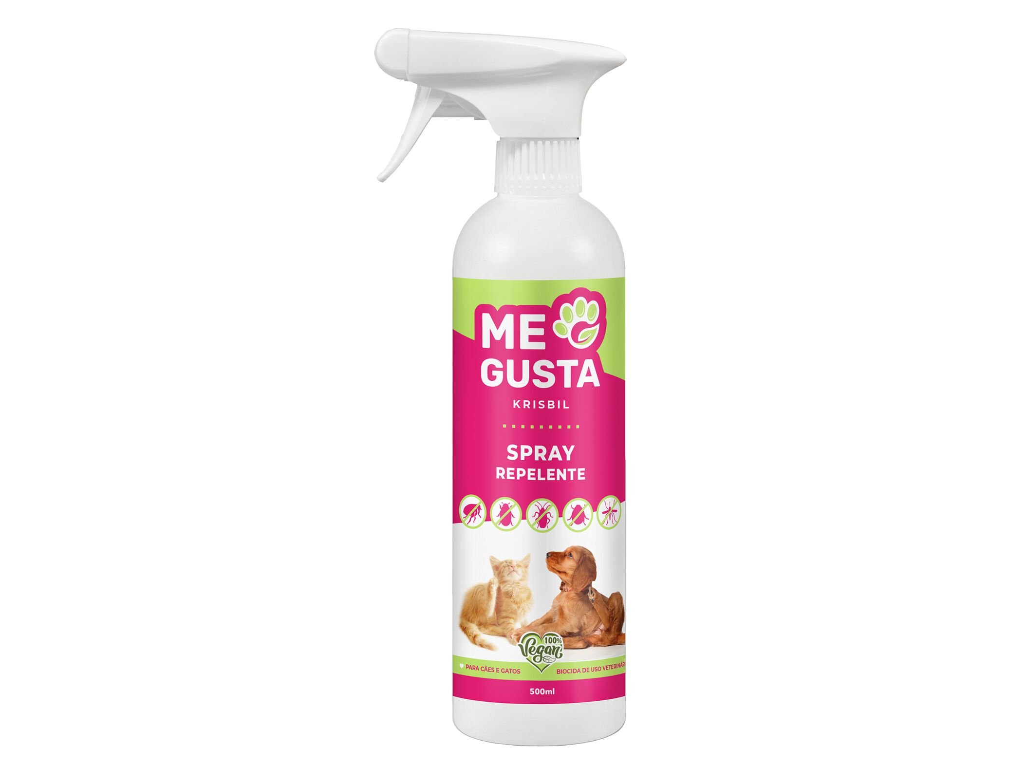 SPRAY REPELENTE ME GUSTA CAES E GATOS 500ML image number 1