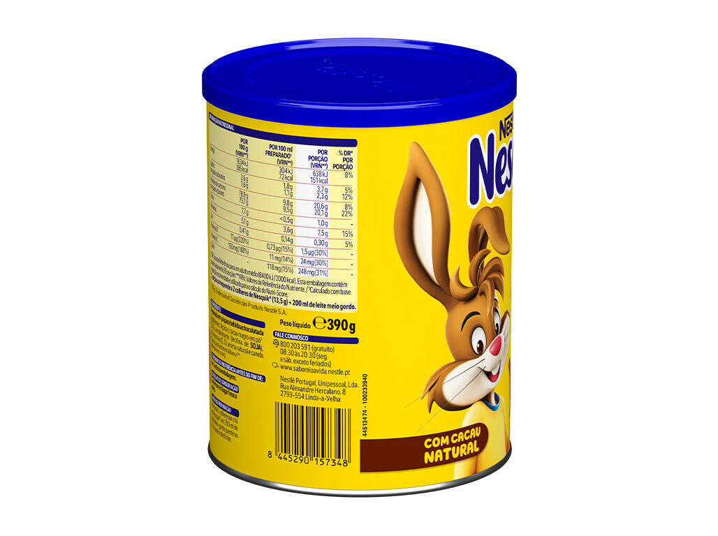 ACHOCOLATADO NESQUIK SOLUVEL 390G image number 1
