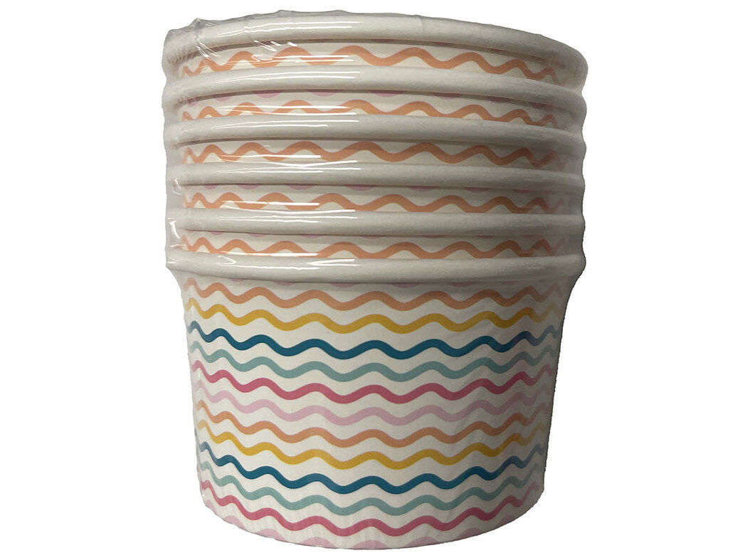 TA&Ccedil;A DE CART&Atilde;O APERITIVOS ACTUEL HAPPY BIRTHDAY 6 UNIDADES