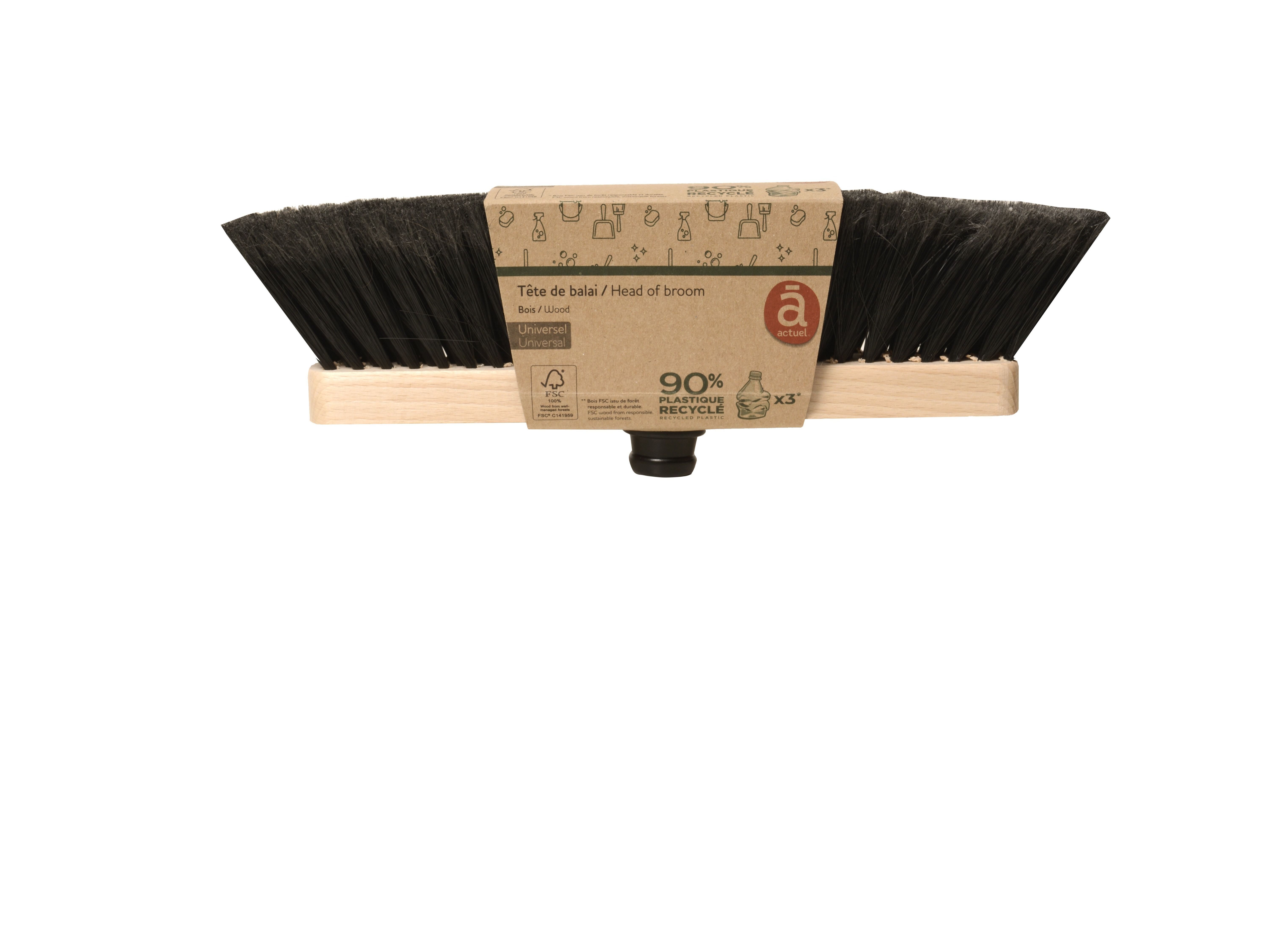 CABE&Ccedil;A DE VASSOURA ACTUEL MADEIRA image number 1