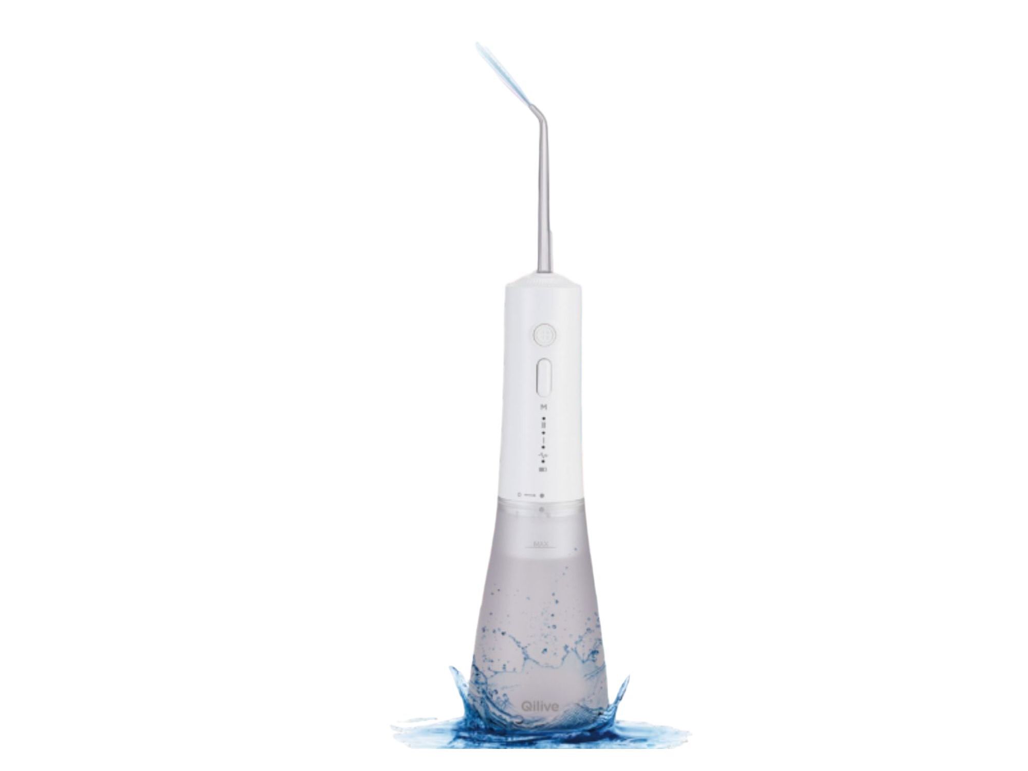 IRRIGADOR ORAL QILIVE Q.7229 RECARREG&Aacute;VEL IPX7 3 MODOS 320ML