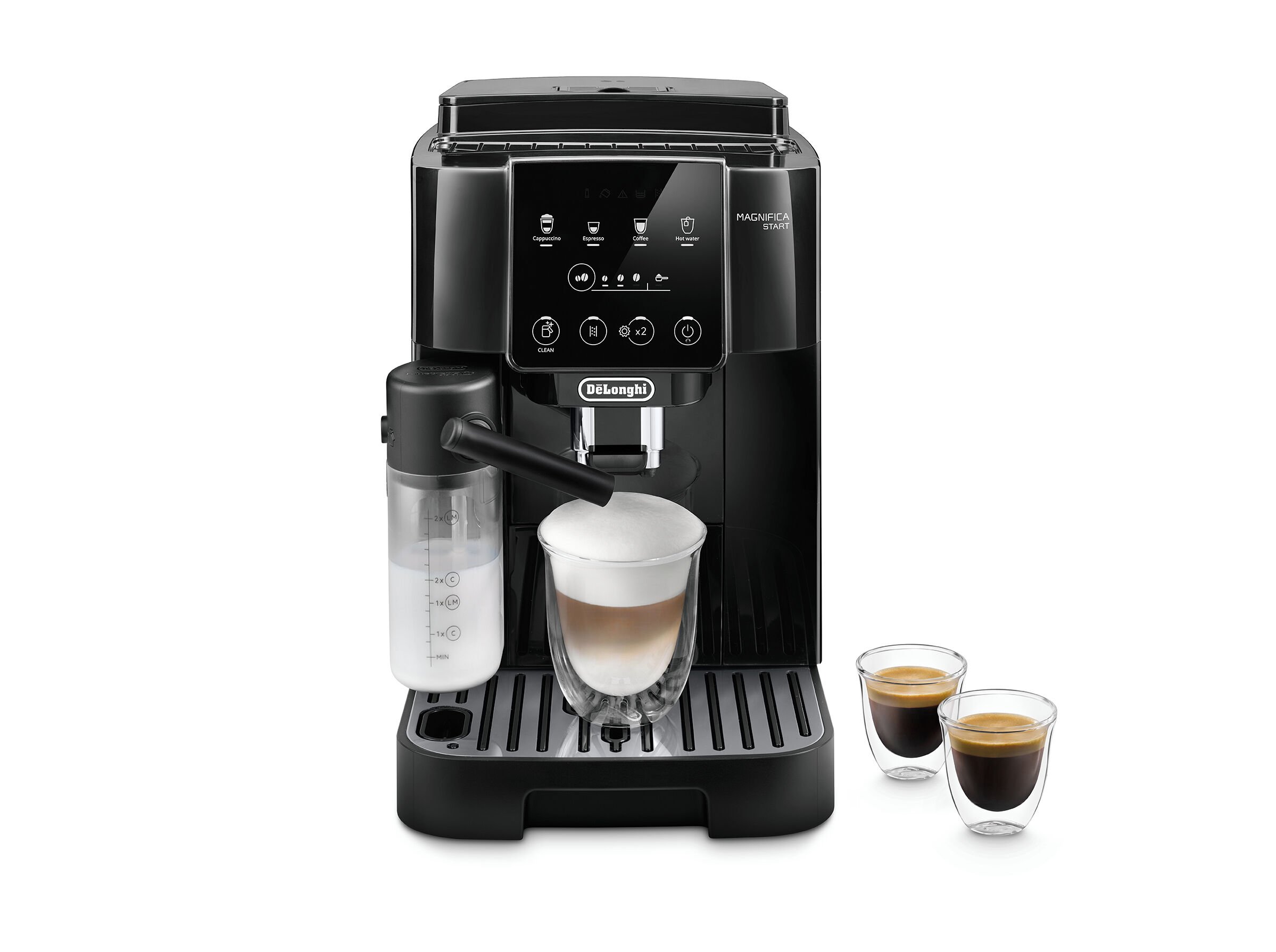 MAQUINA DE CAFE EXPRESSO FULL AUTOMATICA DELONGHI ECAM220.60.B MAGNIFICA START MILK