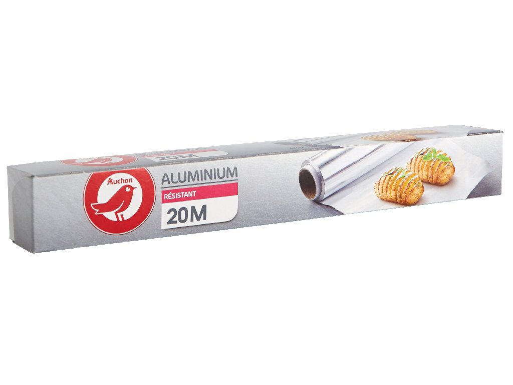 PAPEL AUCHAN ALUM&Iacute;NIO RESISTENTE 20MT #