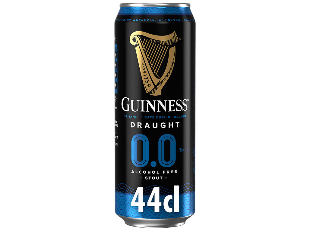 CERVEJA SEM ALCOOL GUINNESS LATA 0.0% 0.44L (SDR)