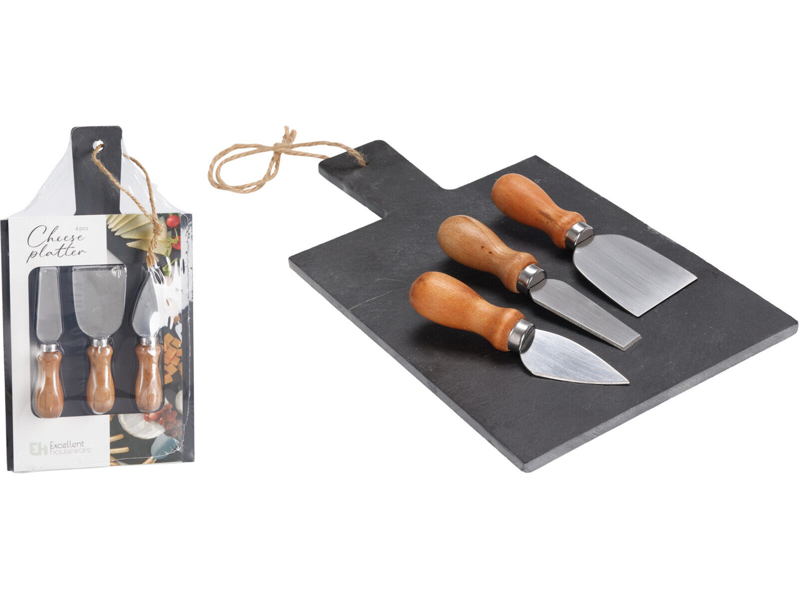 CONJUNTO PARA QUEIJO ARD&Oacute;SIA 4 PE&Ccedil;AS