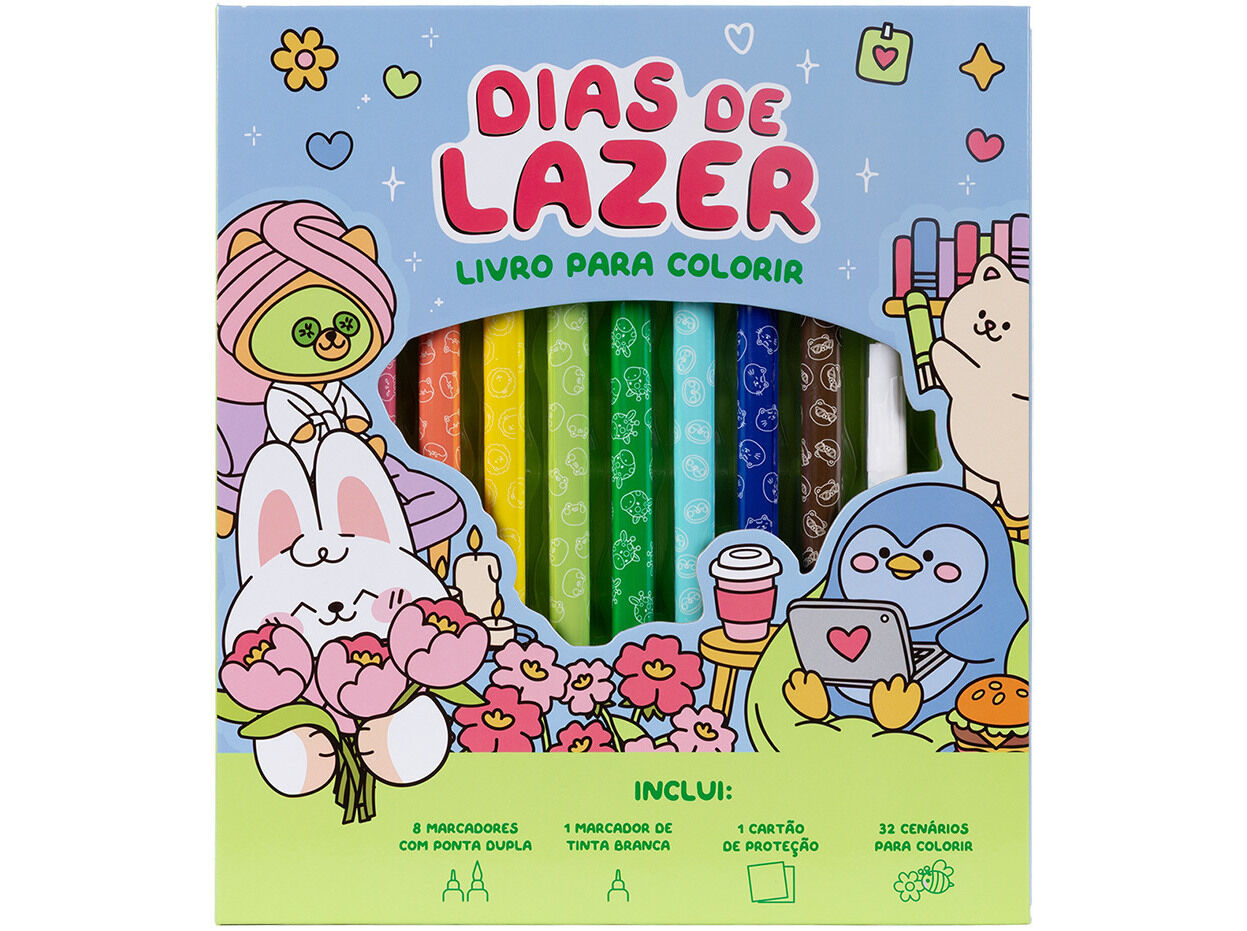 LIVRO DIAS DE LAZER - LIVRO PARA COLORIR image number 0