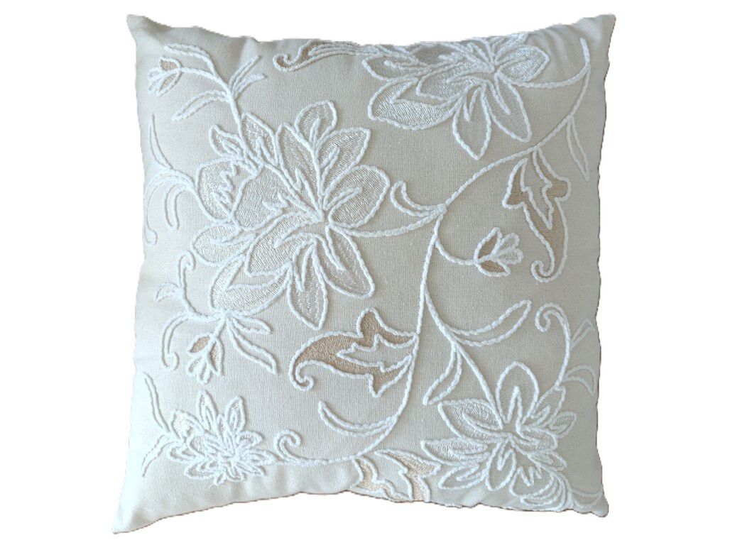 ALMOFADA KOREA 1 BORDADA 45X45 CM