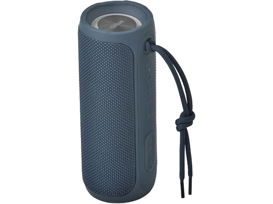 COLUNA PORT&Aacute;TIL QILIVE 600127704 AZUL BT 10W Q1703