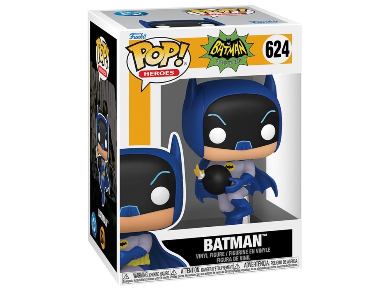 FIGURA POP! FUNKO BATMAN 66 S2- W/BOMB image number 0