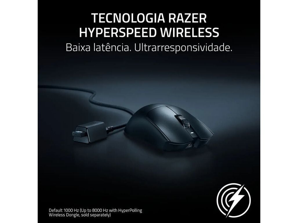 RATO GAMING RAZER VIPER V3 PRO PRETO WIRELESS 35000DPI PRETO image number 6