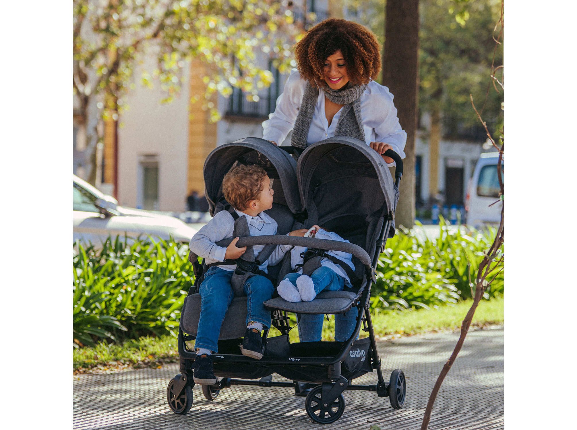 CARRINHO RUA G&Eacute;MEOS ASALVO CINZA image number 2