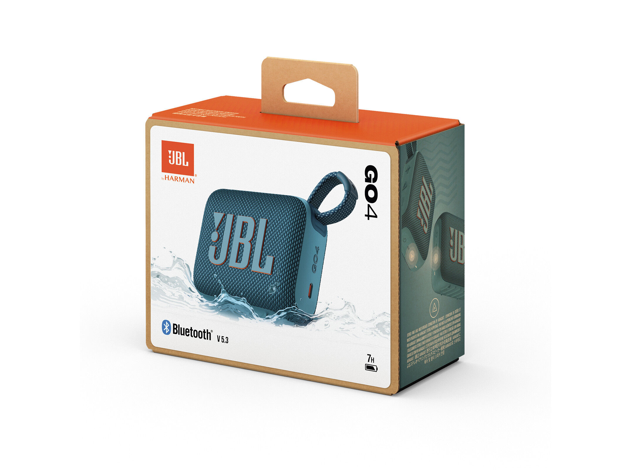 COLUNA PORTATIL JBL GO 4 AZUL image number 1