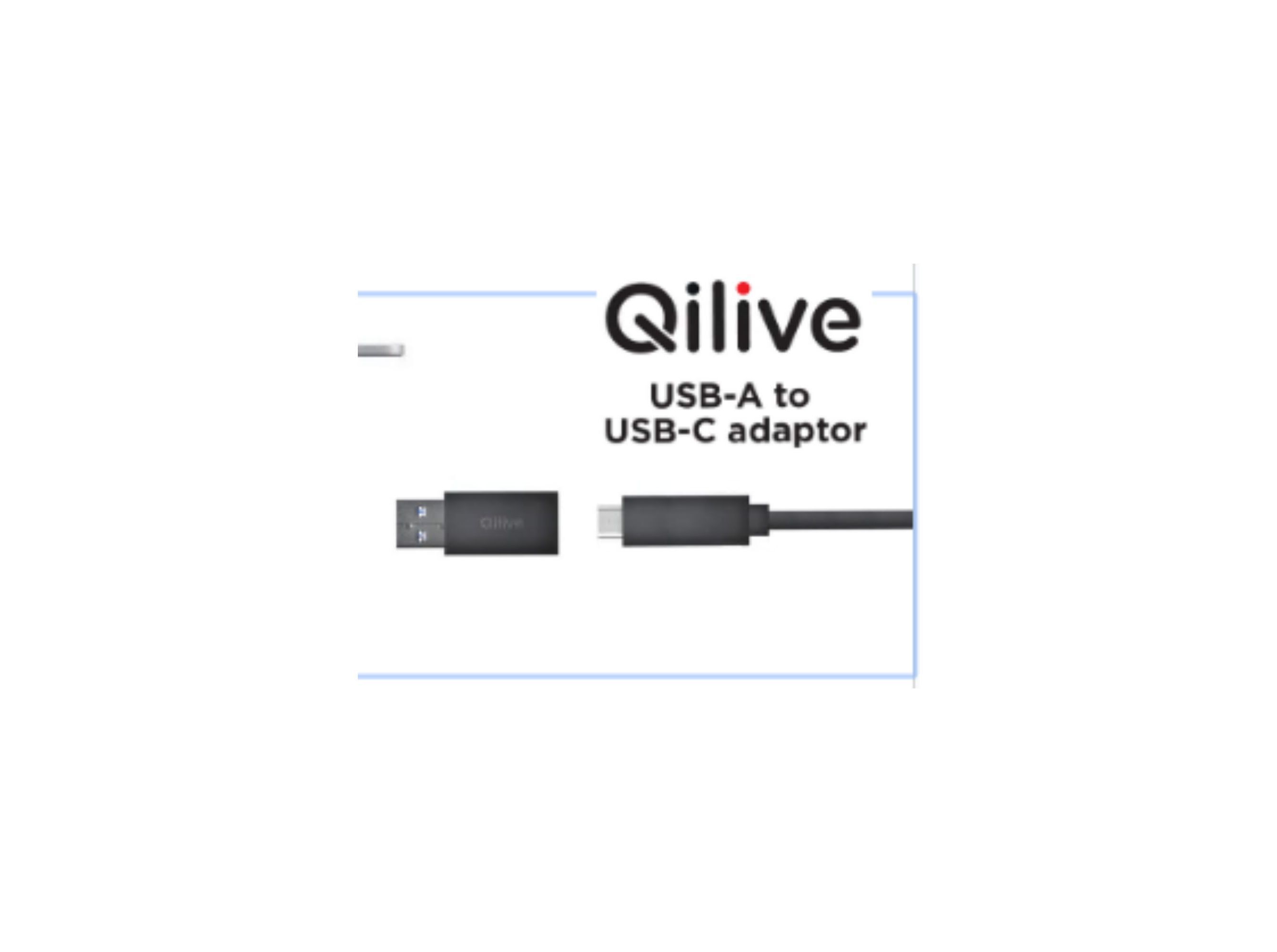 ADAPTADOR QILIVE 600172553 USBA M - USBC F