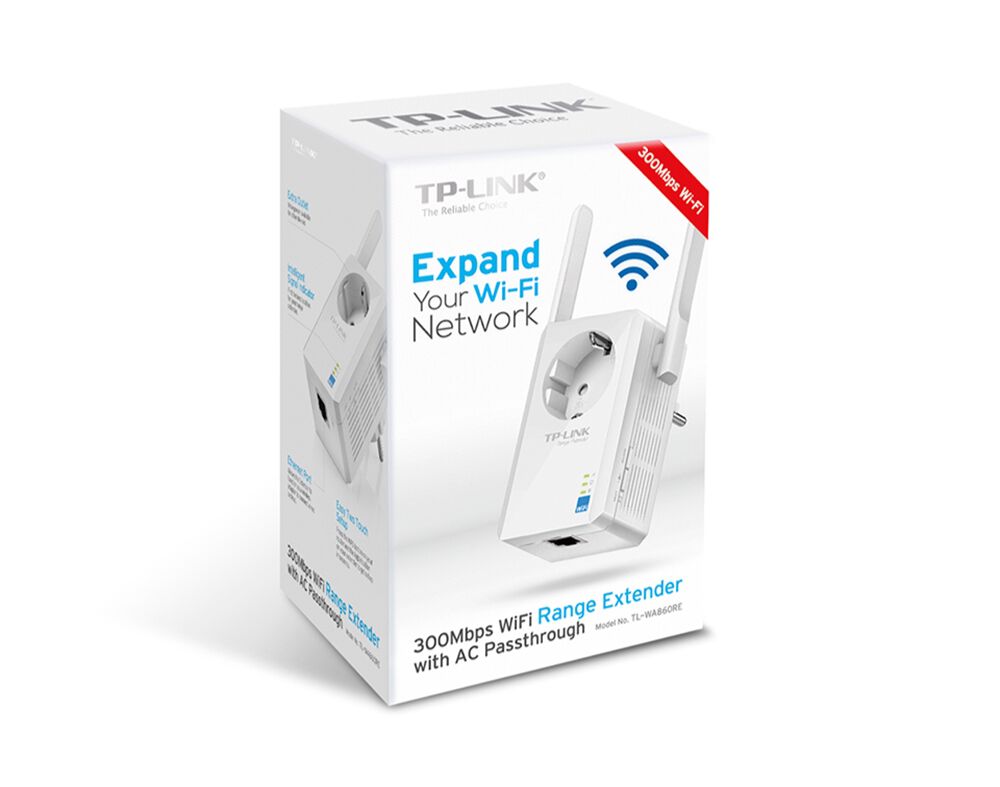 RANGE EXTENDER TP-LINK 300MBPS PASSTHROUGH TL-WA860RE image number 4