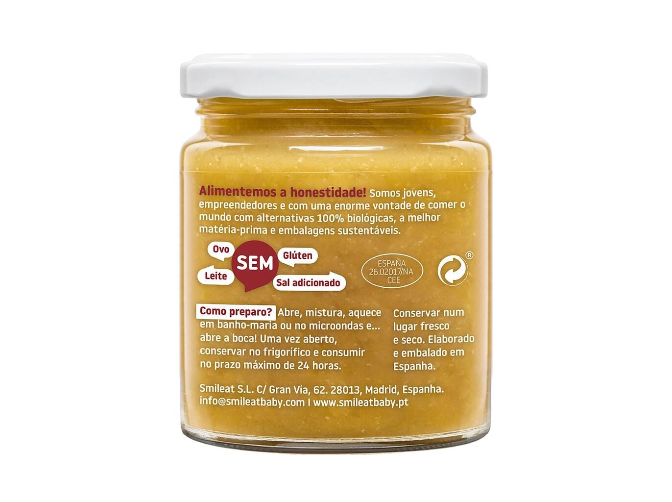 REFEI&Ccedil;&Otilde;ES SMILEAT BIO VITELA LEGUMES 230GR image number 1