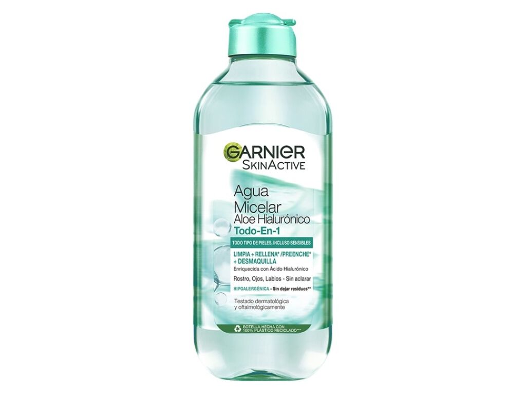 &Aacute;GUA MICELAR GARNIER ALOE HIALUR&Oacute;NICO 400ML image number 0
