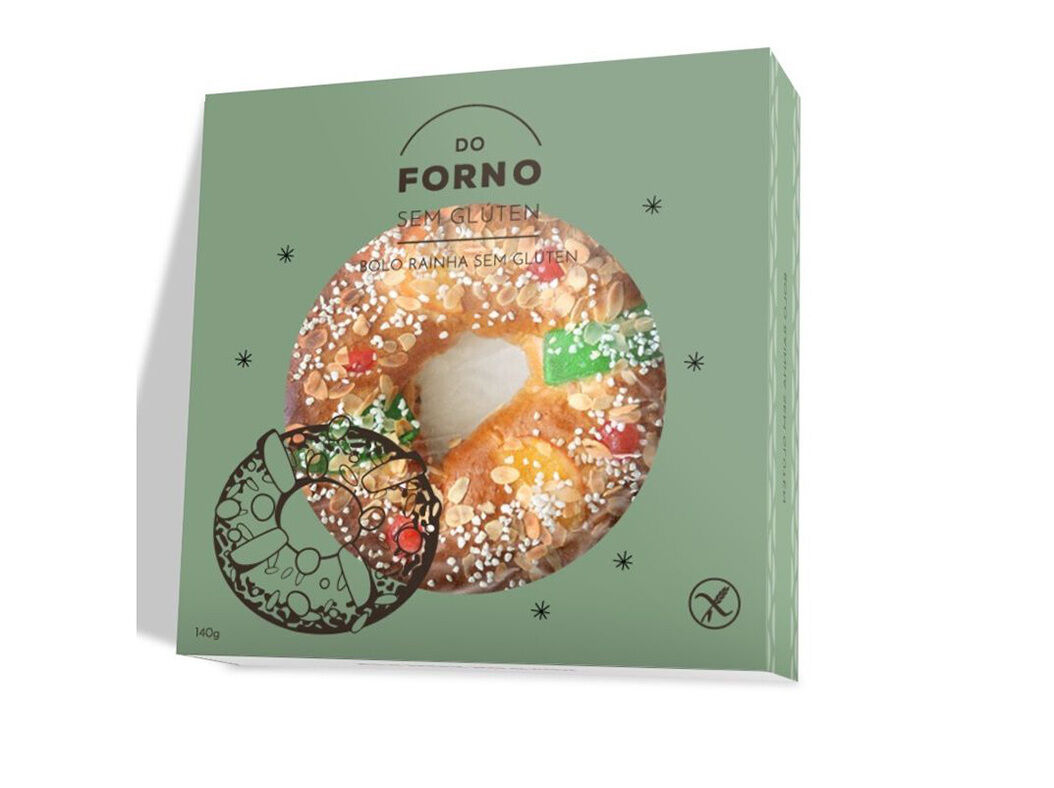 BOLO RAINHA DO FORNO S/GLUTEN 500GR