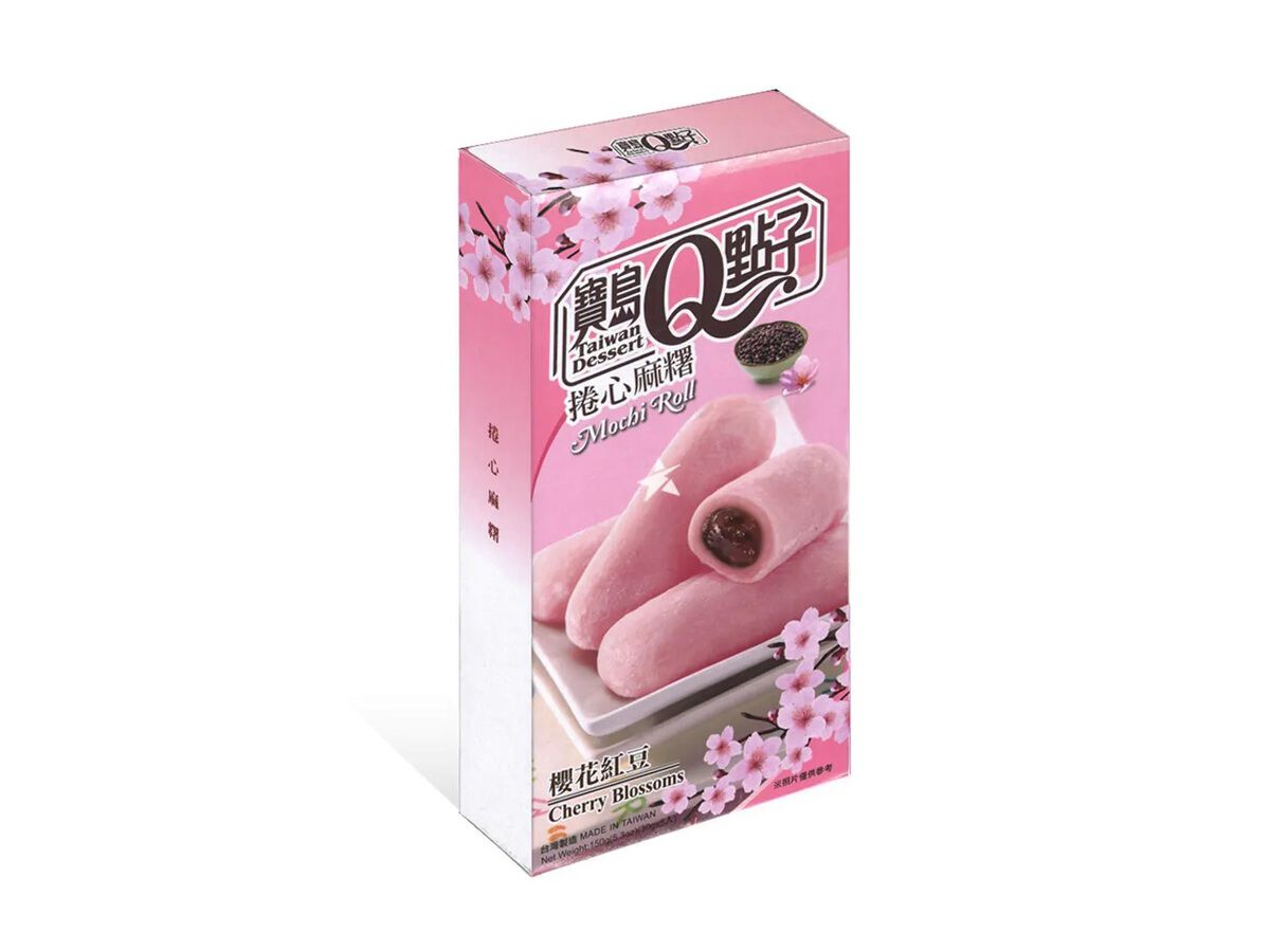 MOCHI EM ROLO TAIWAN DESSERT CHERRY BLOSSOMS 150G