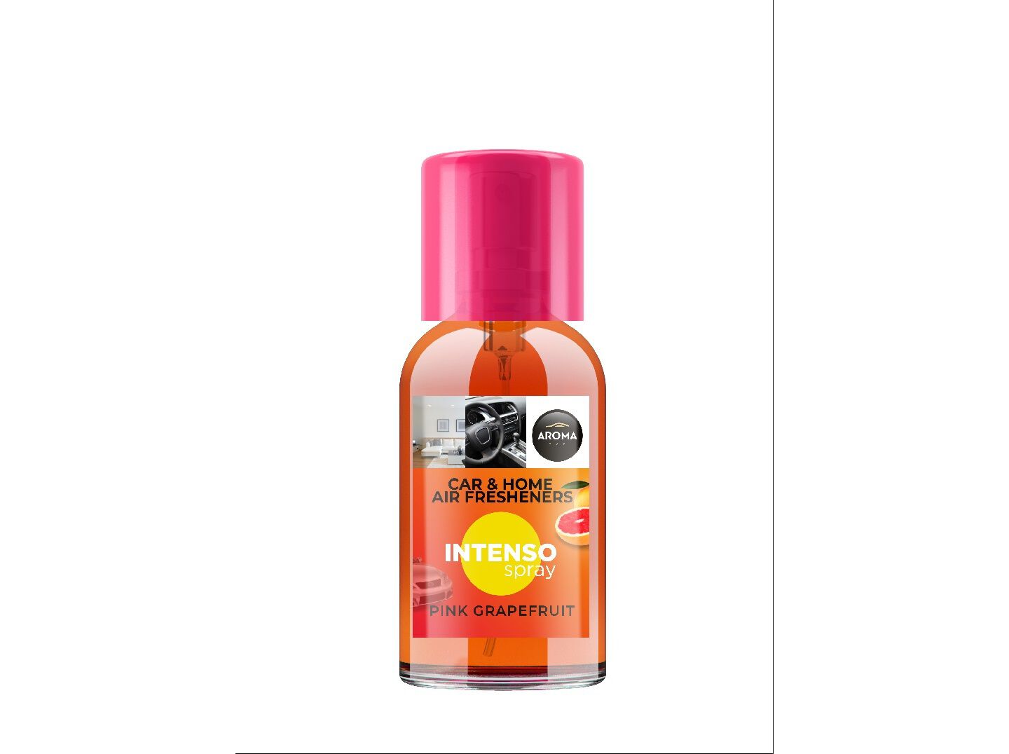 AMBIENTADOR AUTO AROMA CAR INTENSO SPRAY PINK 50 ML image number 1