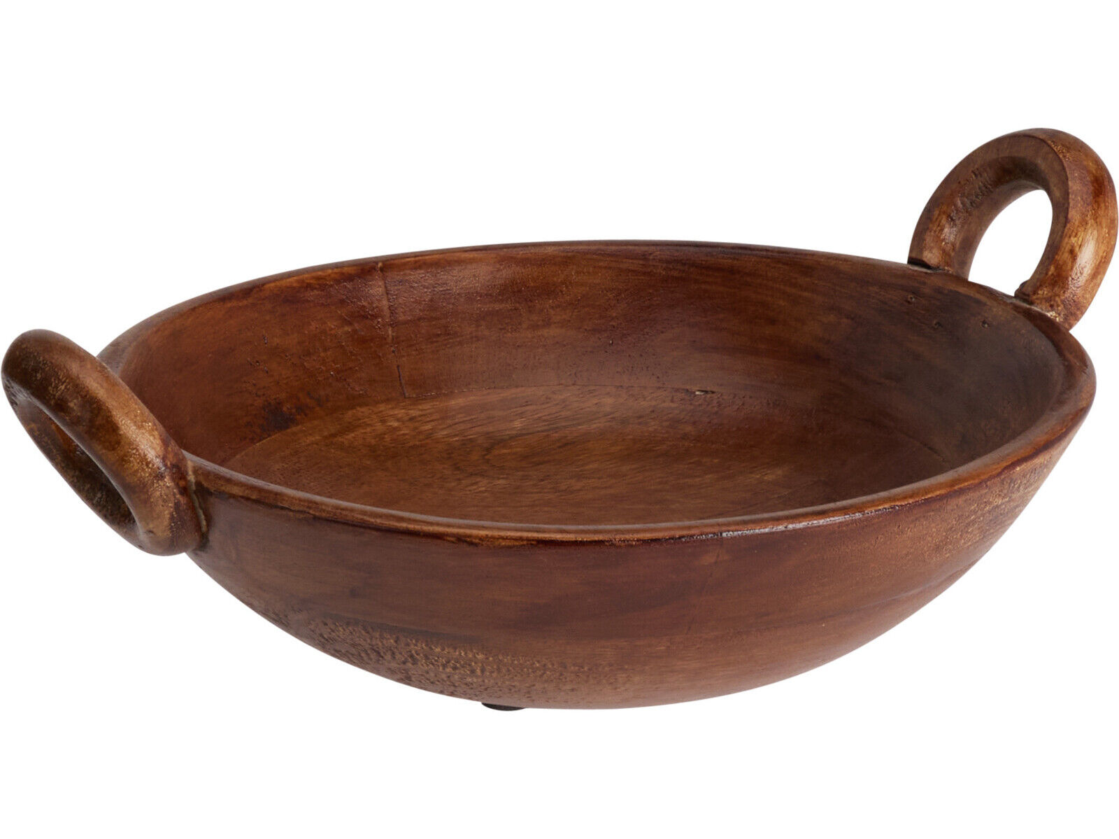 SALADEIRA MADEIRA DE MANGA &Oslash;25X10CM