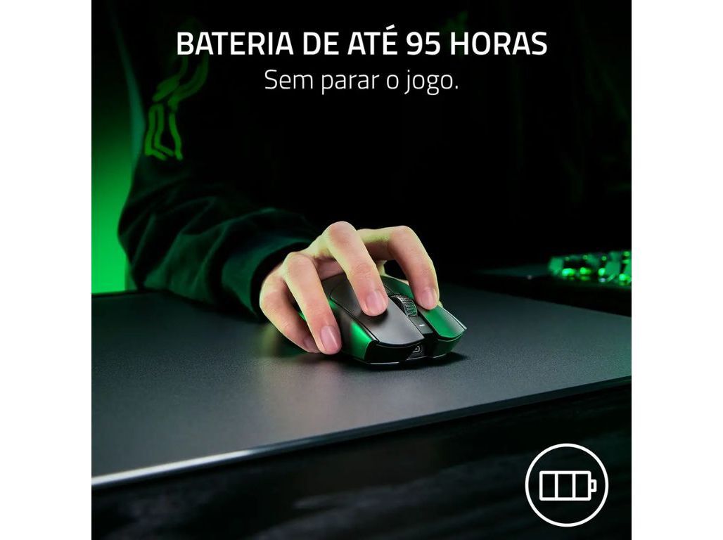 RATO GAMING RAZER VIPER V3 PRO PRETO WIRELESS 35000DPI PRETO image number 7