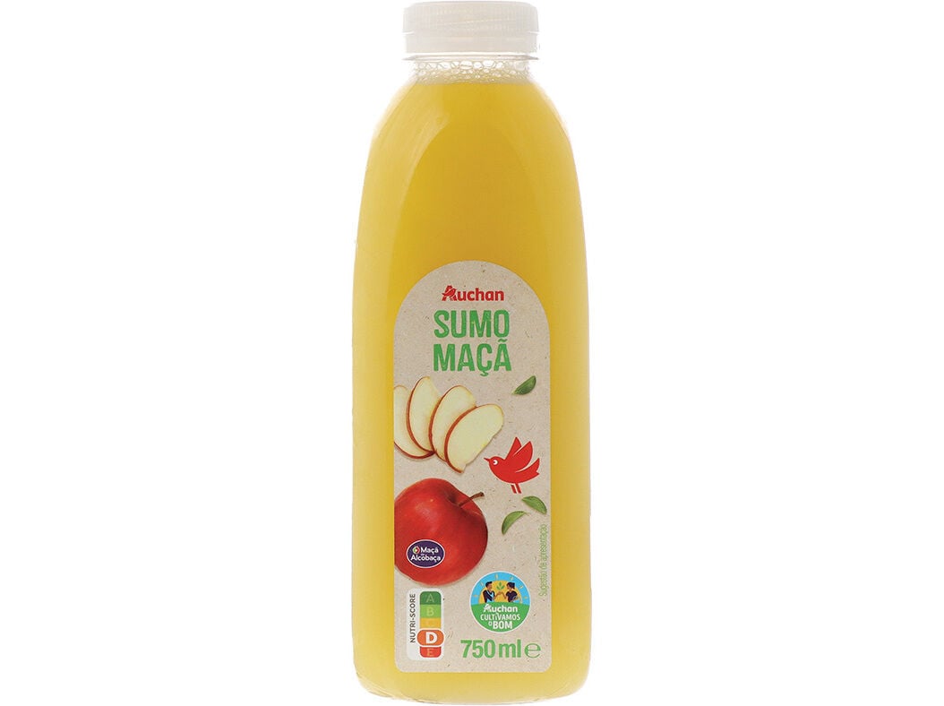 SUMO MA&Ccedil;&Atilde; AUCHAN CULTIVAMOS O BOM 750 ML