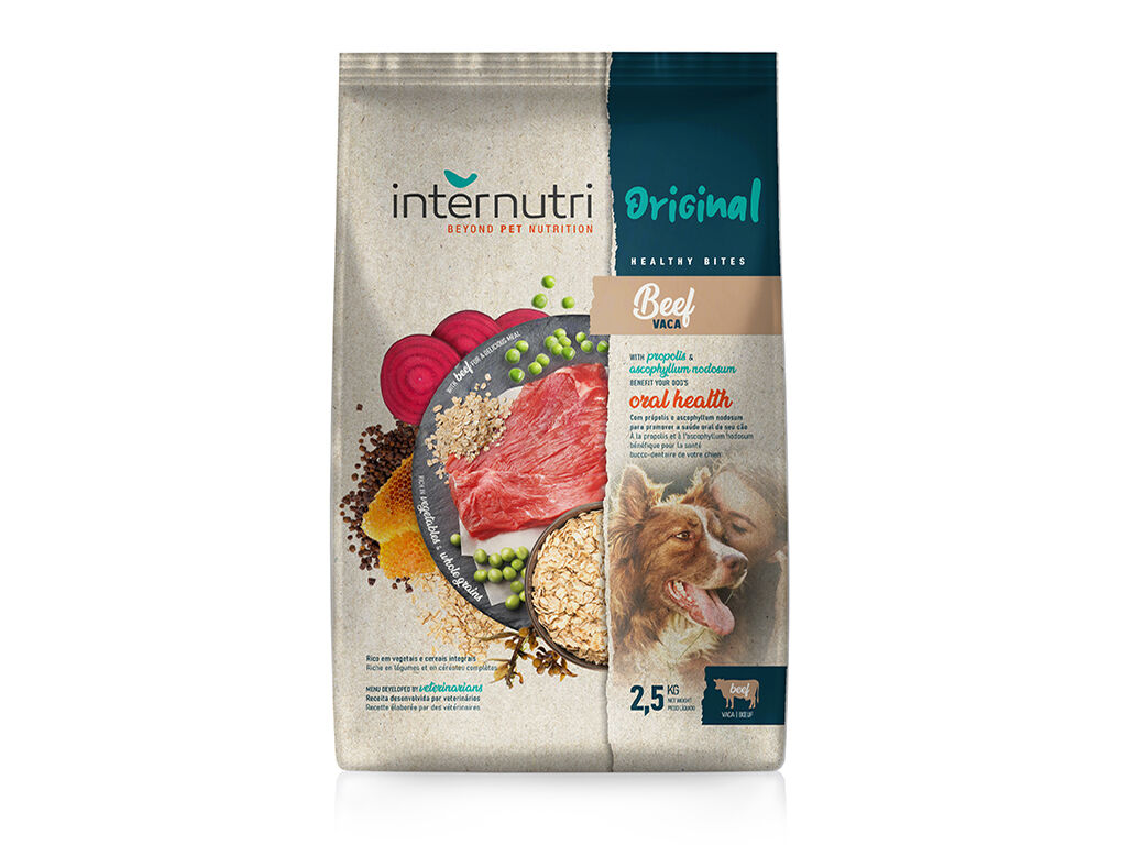 RA&Ccedil;&Atilde;O C&Atilde;O INTERNUTRI SA&Uacute;DE ORAL VACA 2.5KG